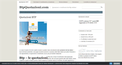 Desktop Screenshot of btpquotazioni.com